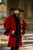 Tricorn Charles, 100% wool, brown