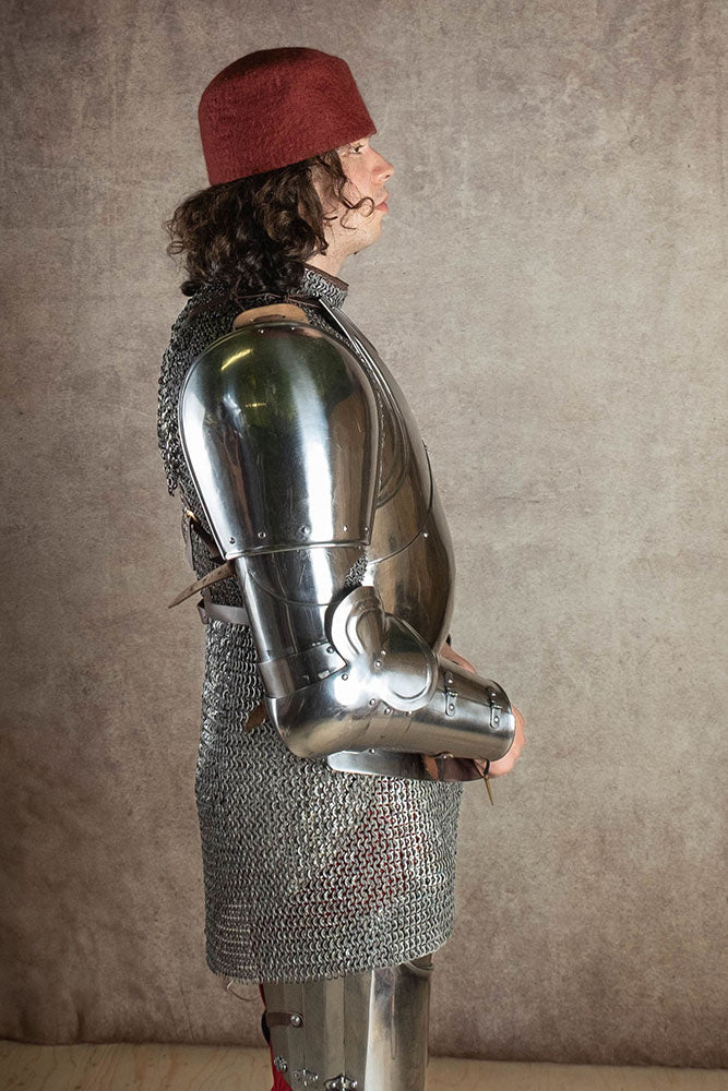 15th century Milanese breastplate, 1.6 mm