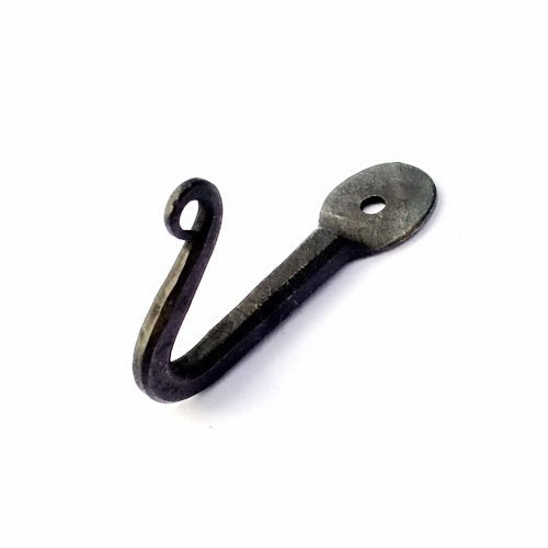 Hand-forged wall hook, S