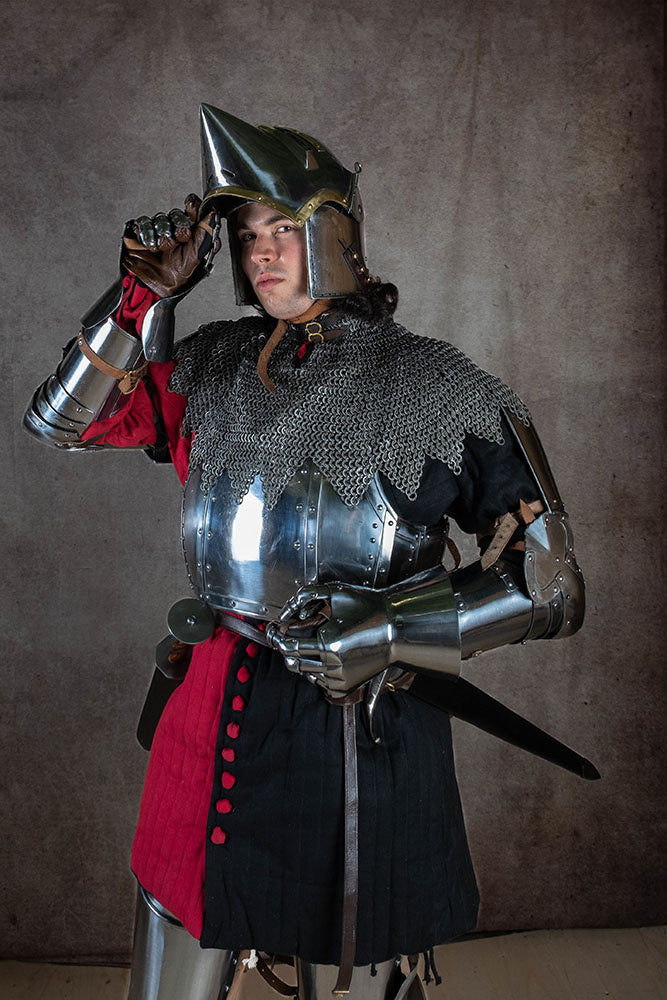 Late 14th Century Mi parti Gambeson