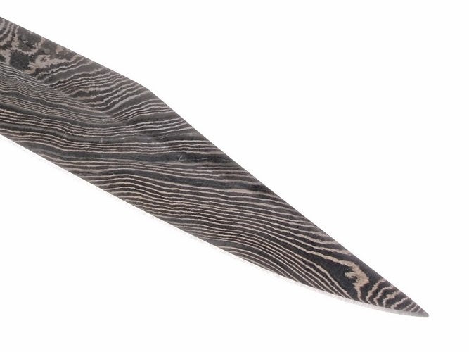 Knife blade Haithabu damascus, 14 cm