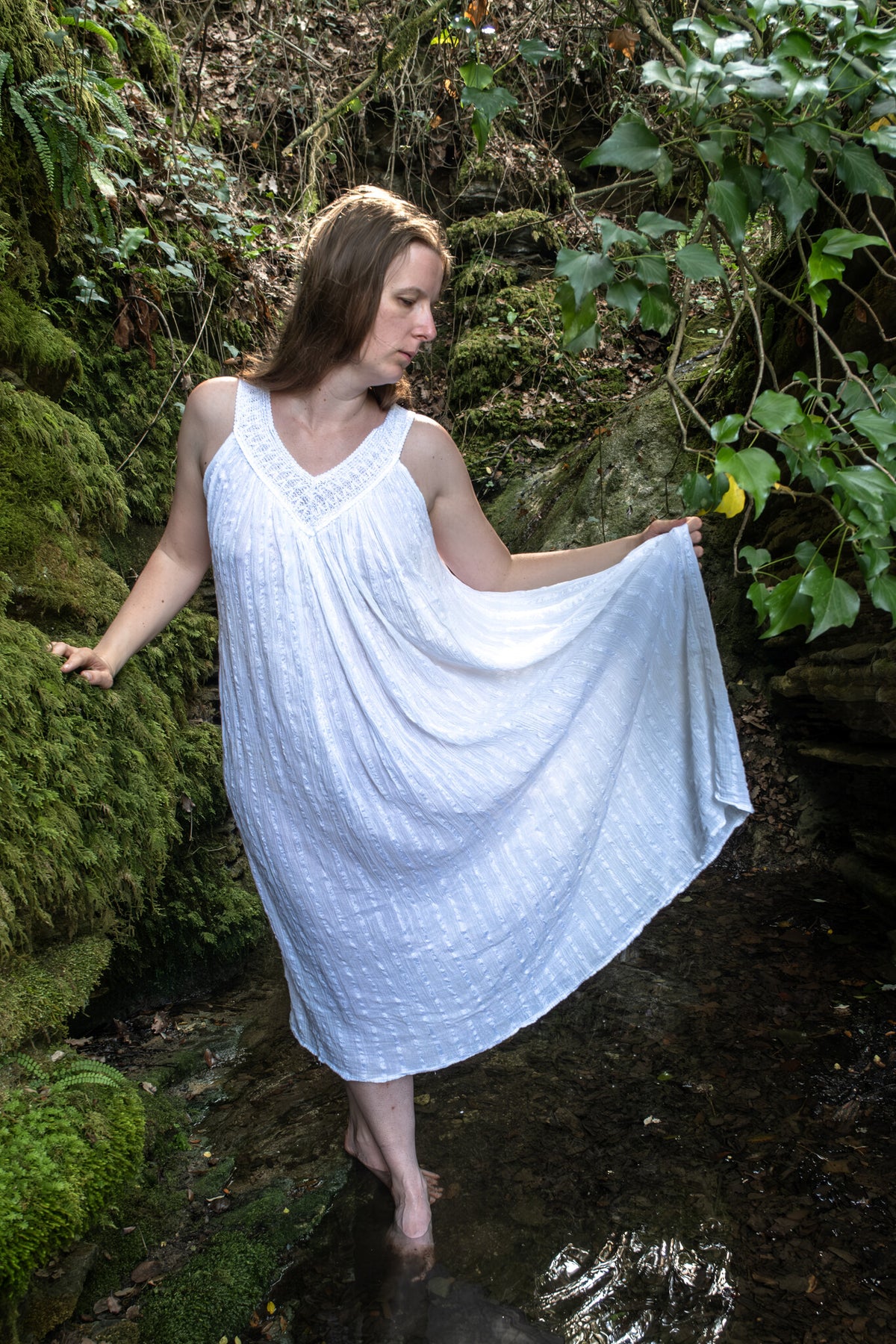 Goddess Dress Hera, white