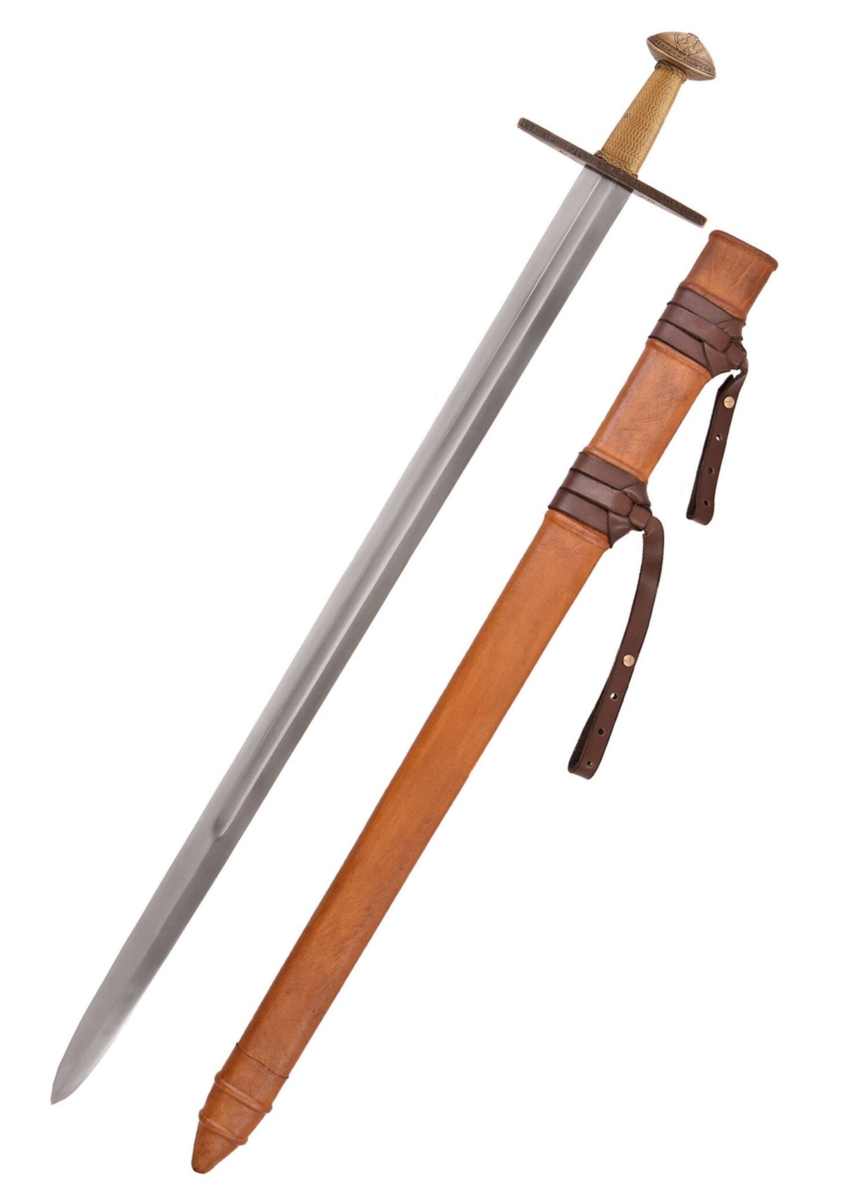 Sword of St Maurice (Vienna), 12th century, semi-sharp