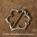 Gothic brooch, bronze