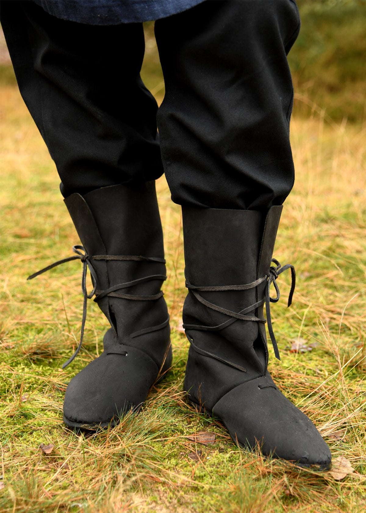 Viking boots Oseberg, black