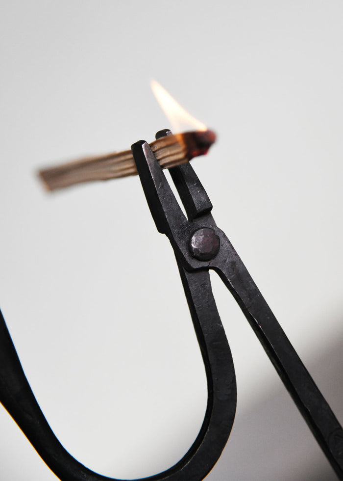 Hand-forged candlestick