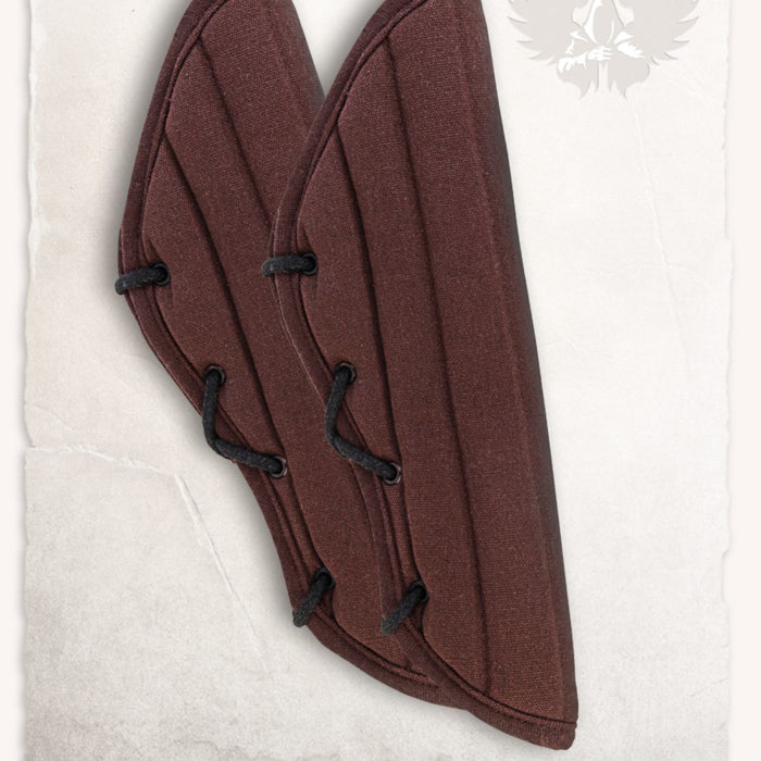 Gambeson arm protectors Leopold brown