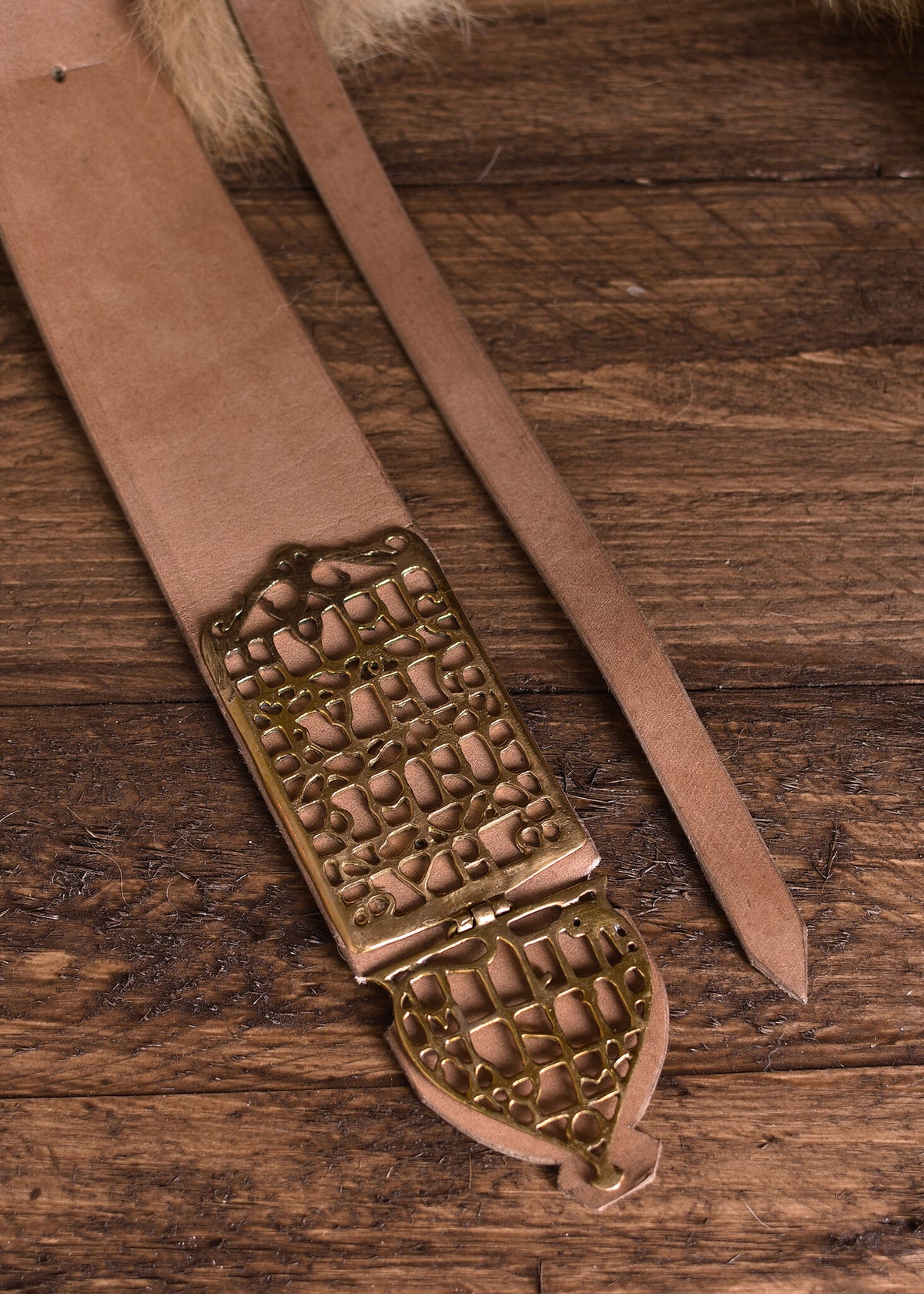 Roman belt Castrum Zugmantel, brown