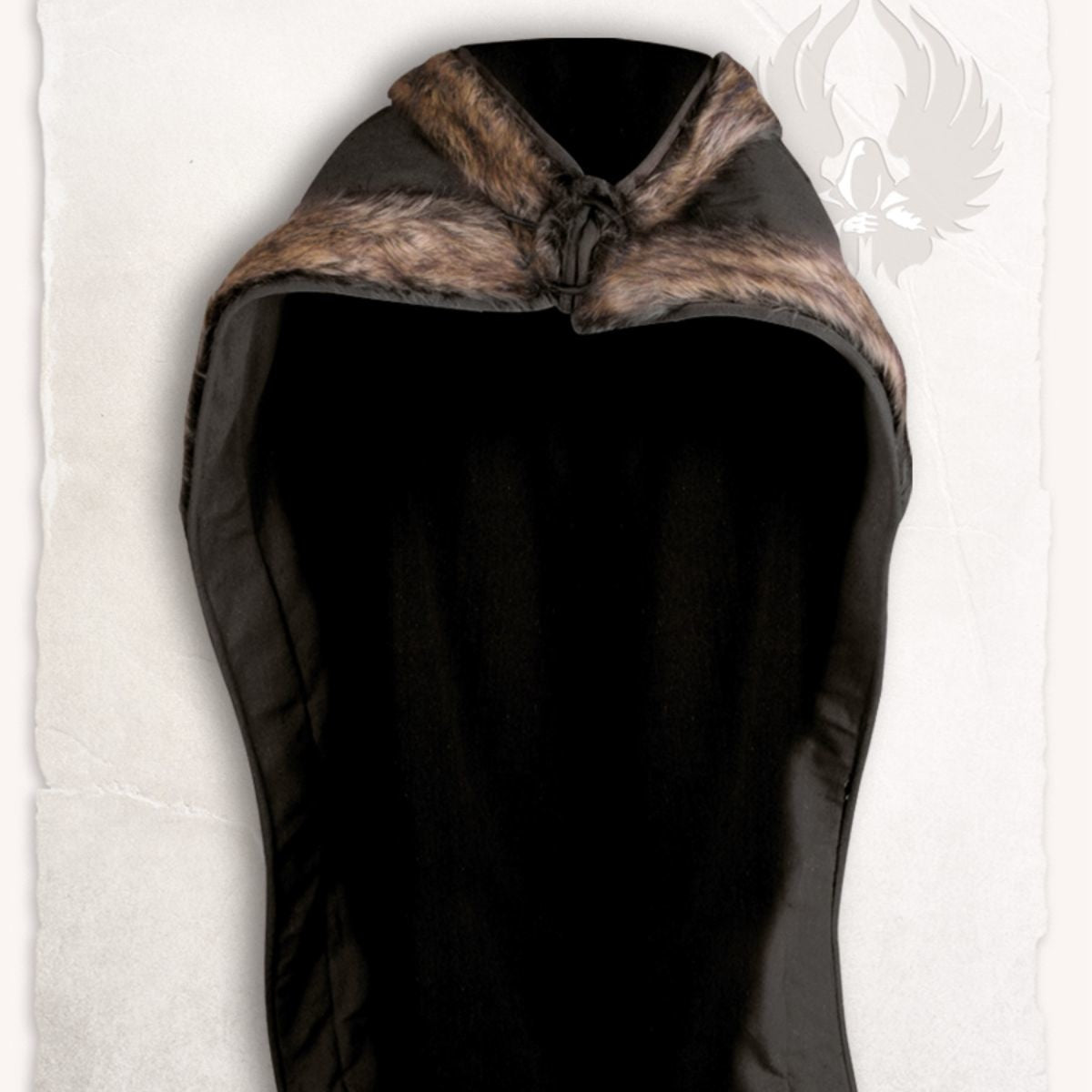 Viking cloak Bjorn black