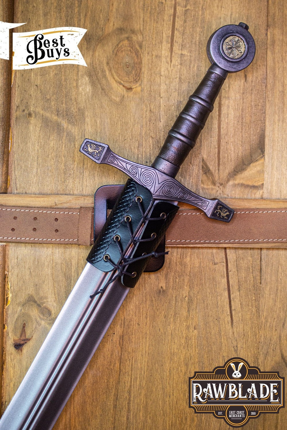 Nemain Holder - Black - right-handed