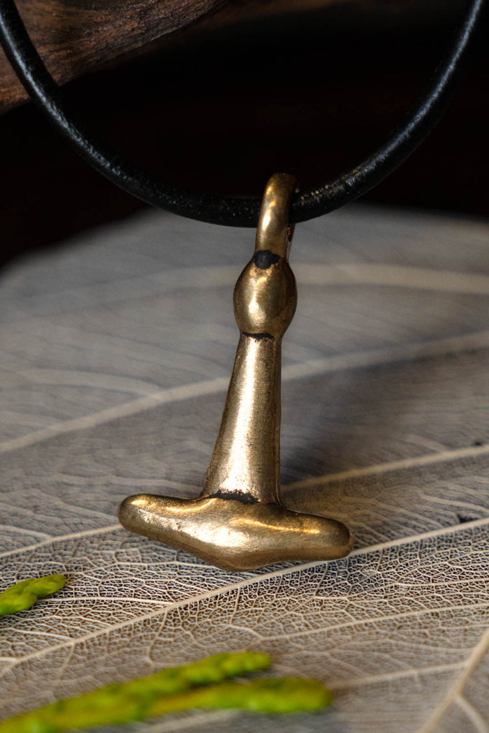 Viking Haithabu Thor's hammer, bronze