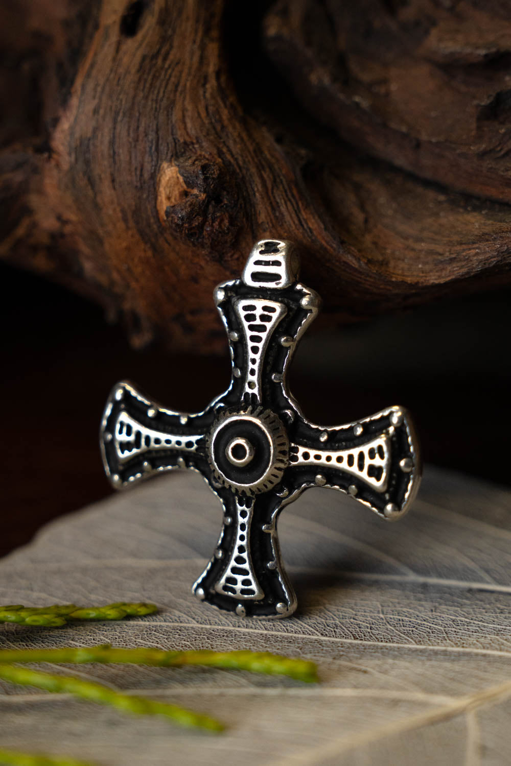 Anglo-Saxon Cuthbert Cross Lindisfarne, bronze
