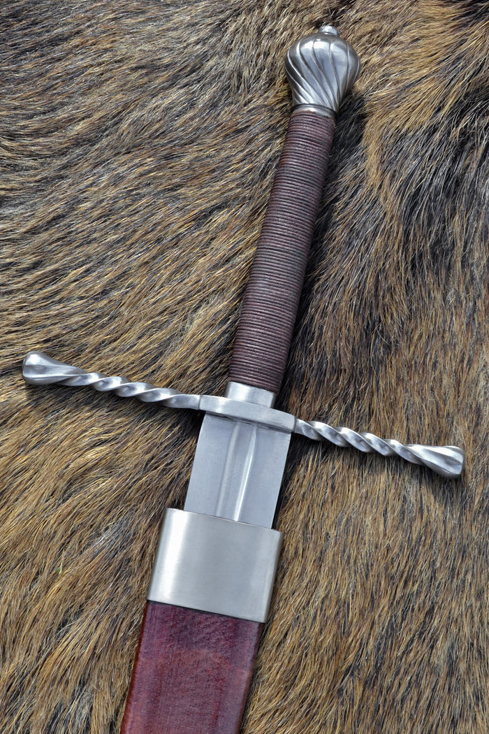 Hand-and-a-half sword Oakeshott type XVa, blunt (battle-ready)