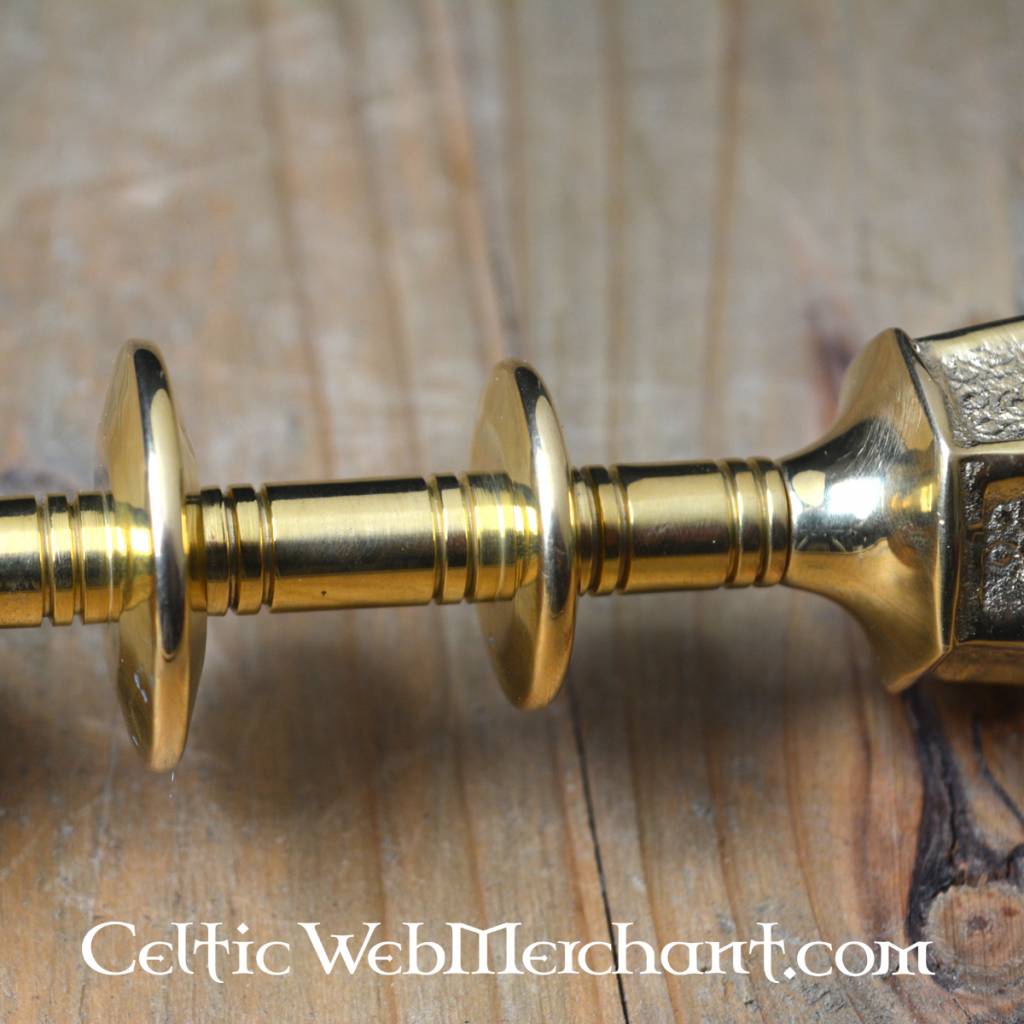 Medieval candlestick, brass