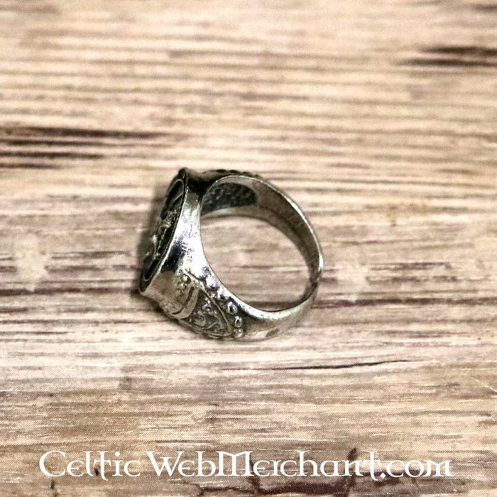 Magna Carta seal ring, pewter