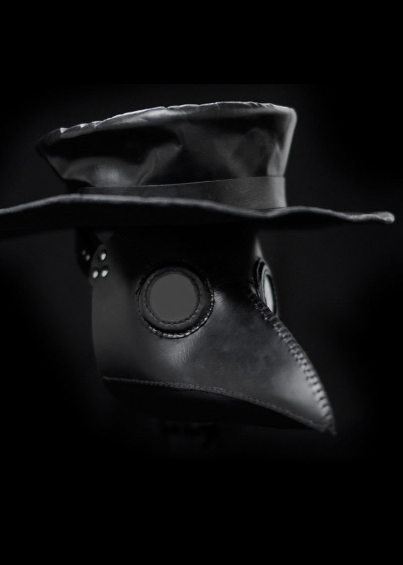Pest doctor set, black