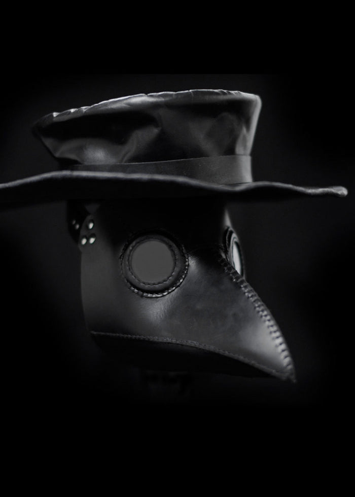 Pest doctor set, black