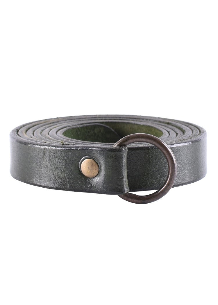 Ring belt 190 cm, green