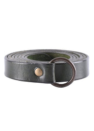 Ring belt 190 cm, green
