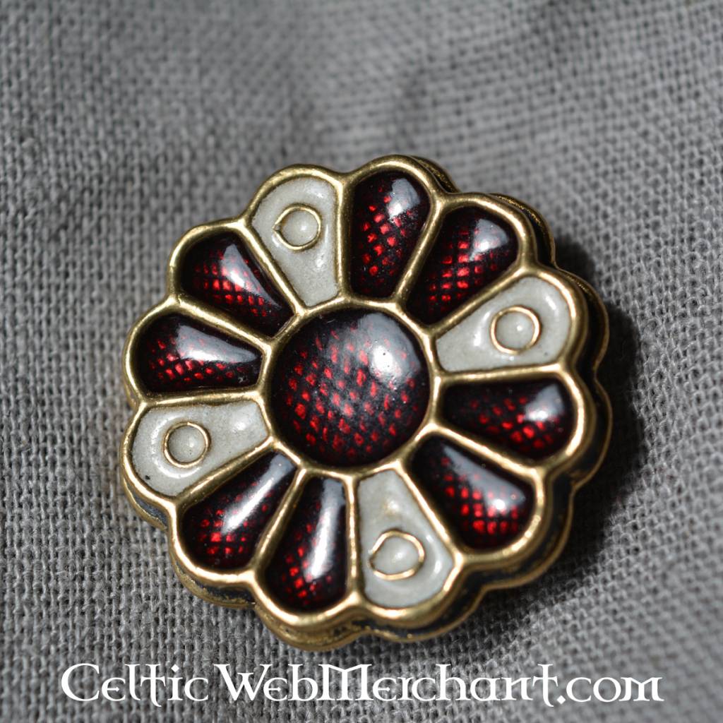 Alemannic Rosette Fibula, bronze
