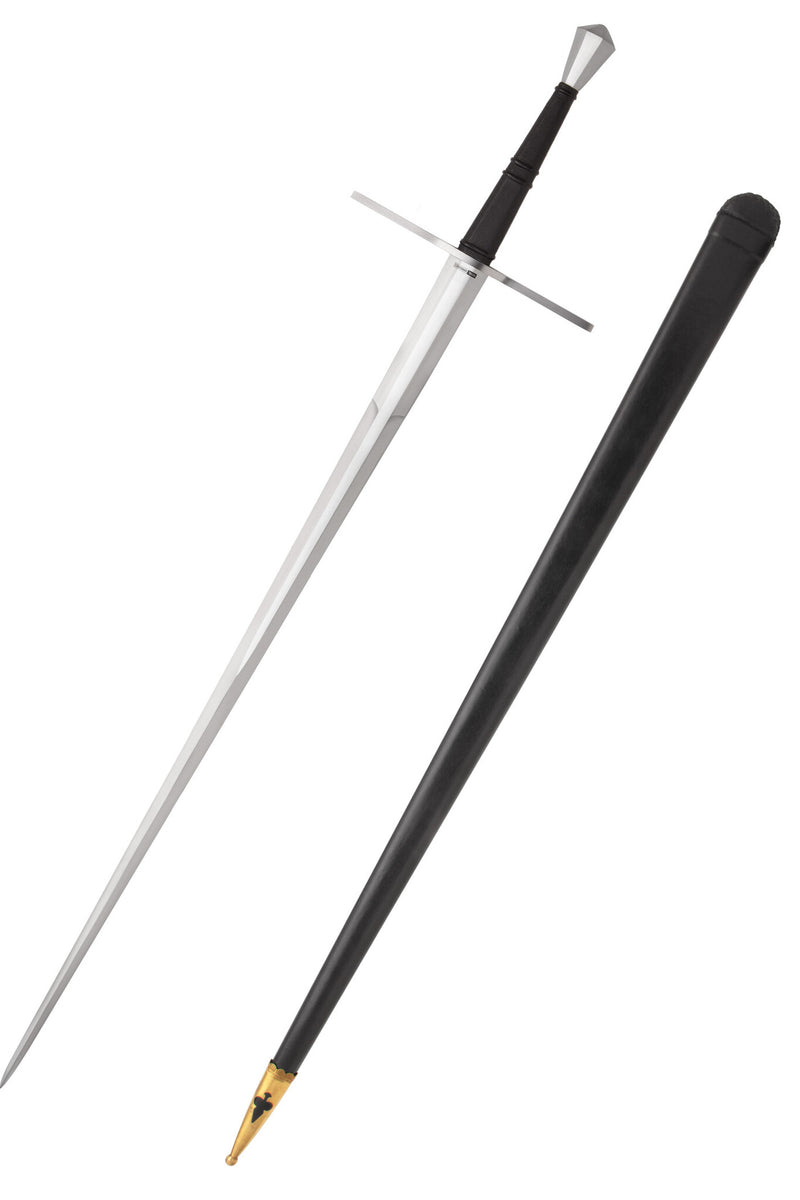 Angielski miecz długi XV w., Royal Armouries, półostry