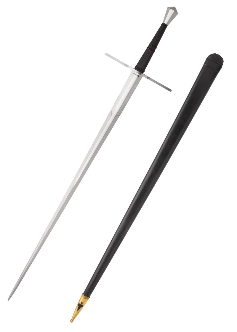 Espada larga inglesa del siglo XV, Royal Armouries, semi-afilada