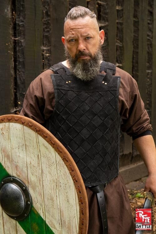 RFB Leather Viking Armour, Black