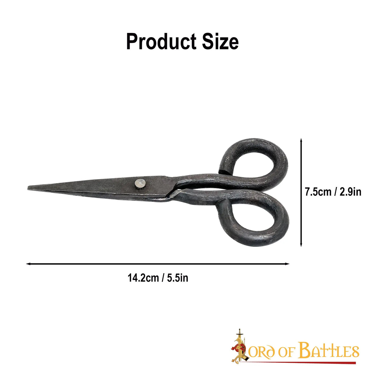 Viking scissors Birka, 14.2 cm