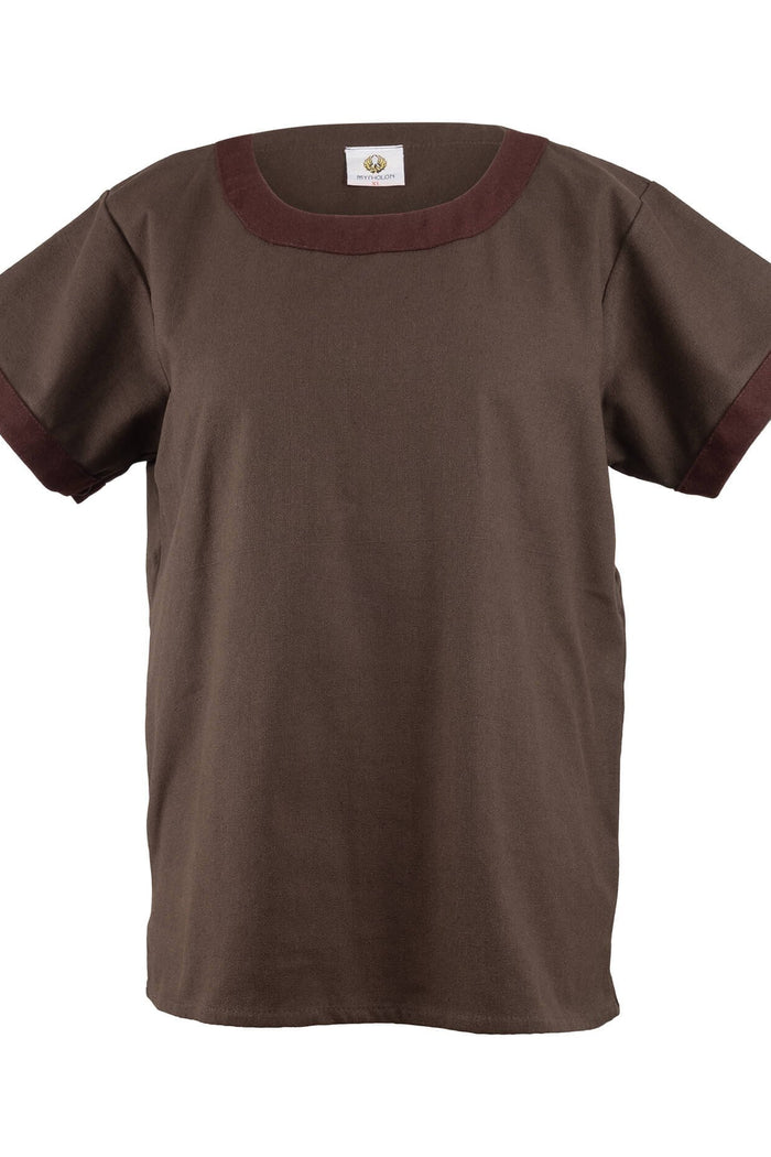 Viking tunic Holgar, brown