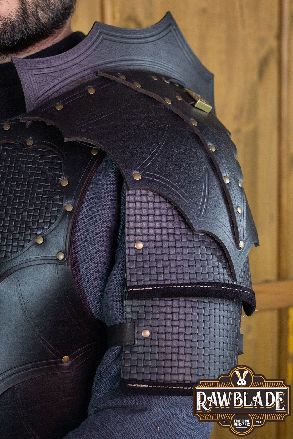Edekan Pauldrons - Black