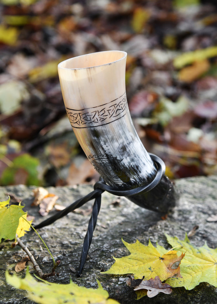 Drinking horn Fenrir wolf, 200-300 ml