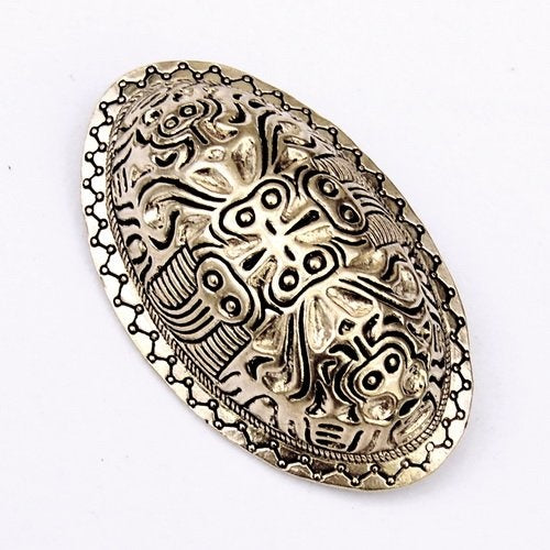 Viking tortoise brooch Finland, silver-plated, price per piece