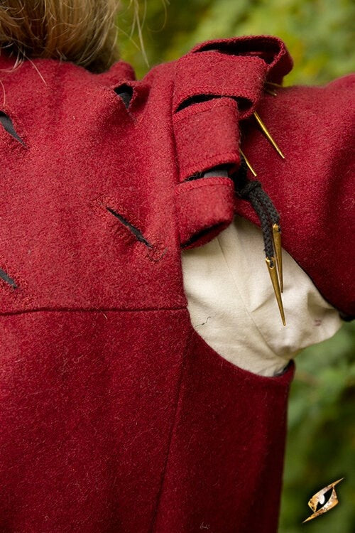 Doublet Columbus, red, wool mix