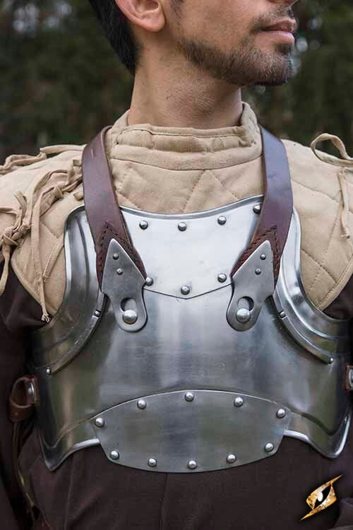 Merc steel-leather cuirass L/XL, 1 mm