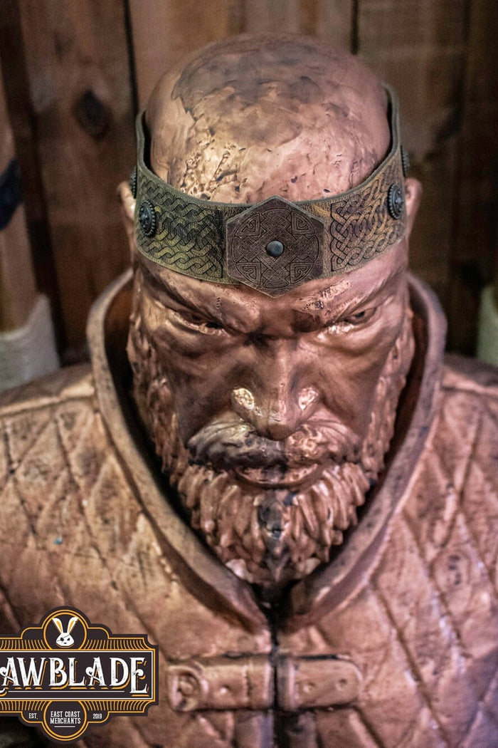 Runar Northern Headband - Aged leather
