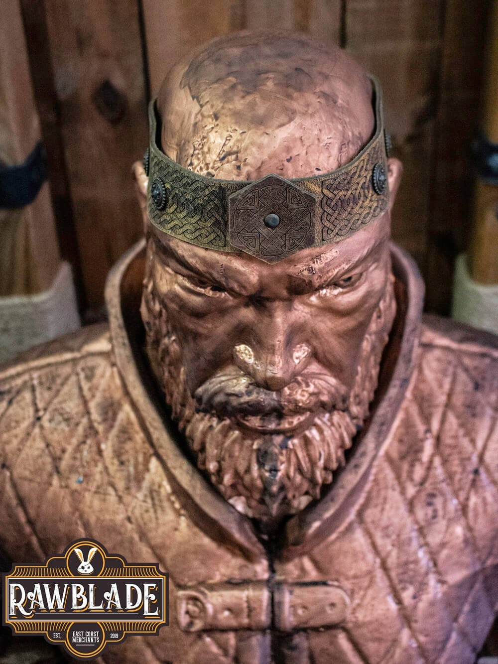 Runar Northern Headband - Aged leather