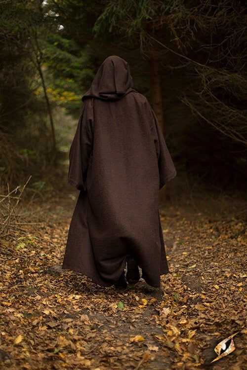 Medieval robe Osgar, brown