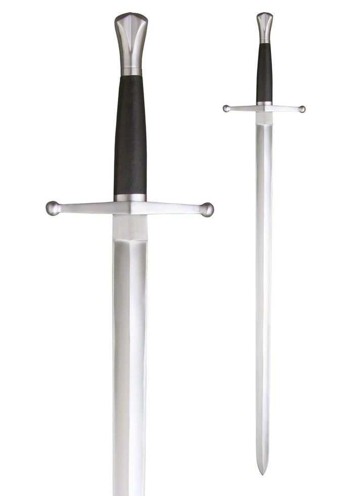 14th century broadsword, hand-and-a-half sword, sharp