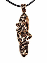 Celtic jewel Book of Kells, bronze