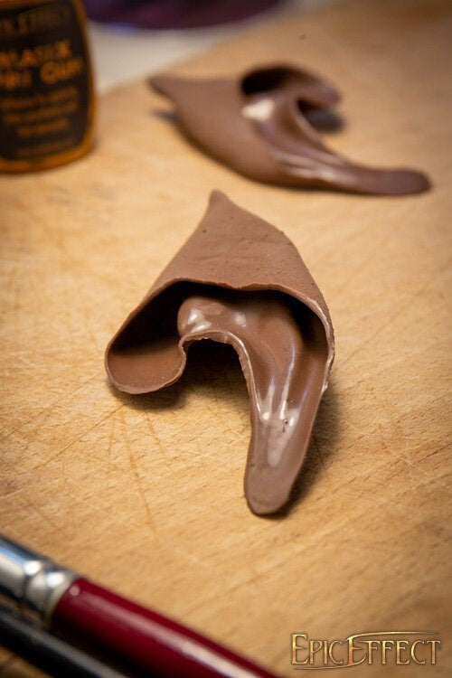 Drow elven ears, dark