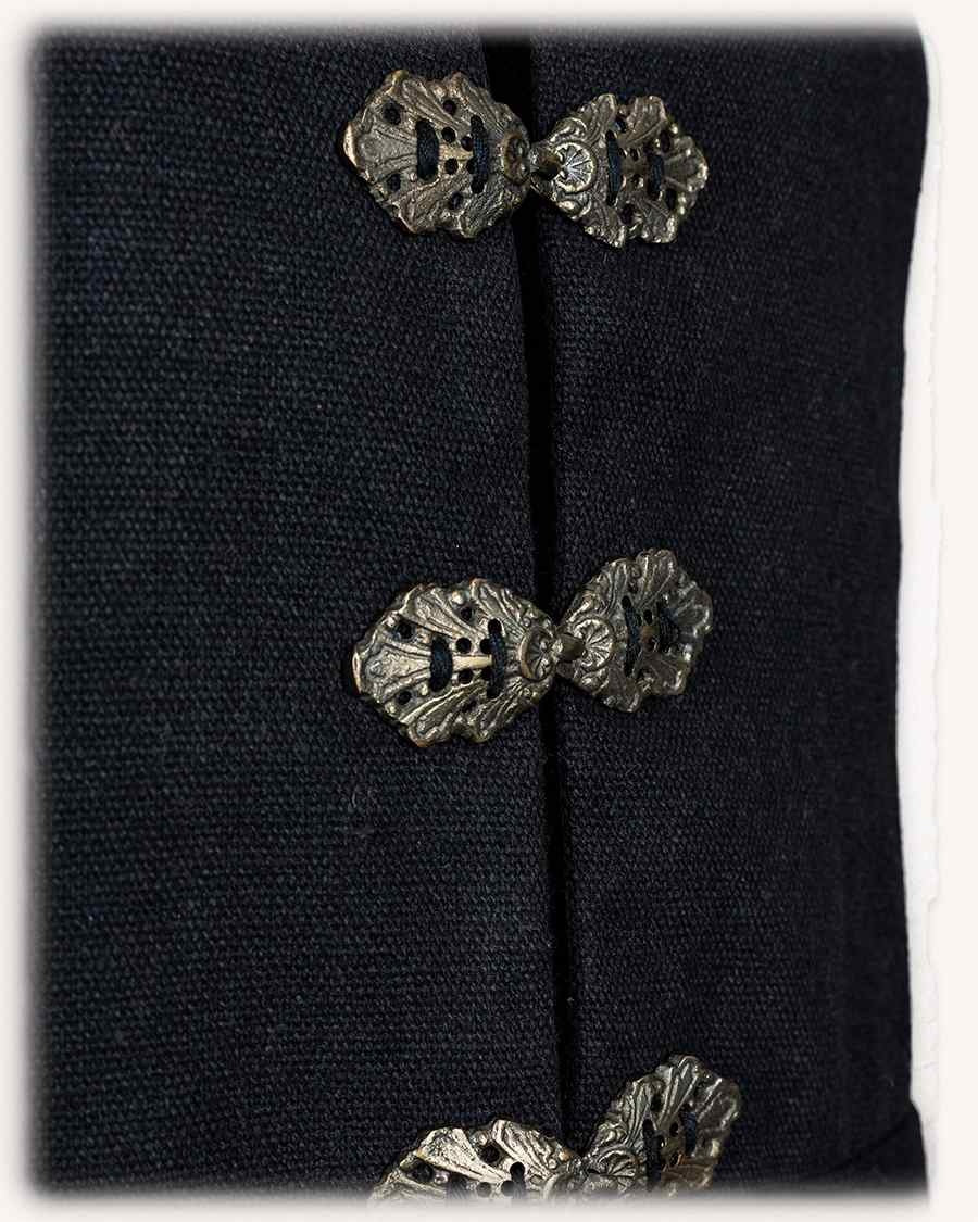 Renaissance Doublet Geoffrey, black