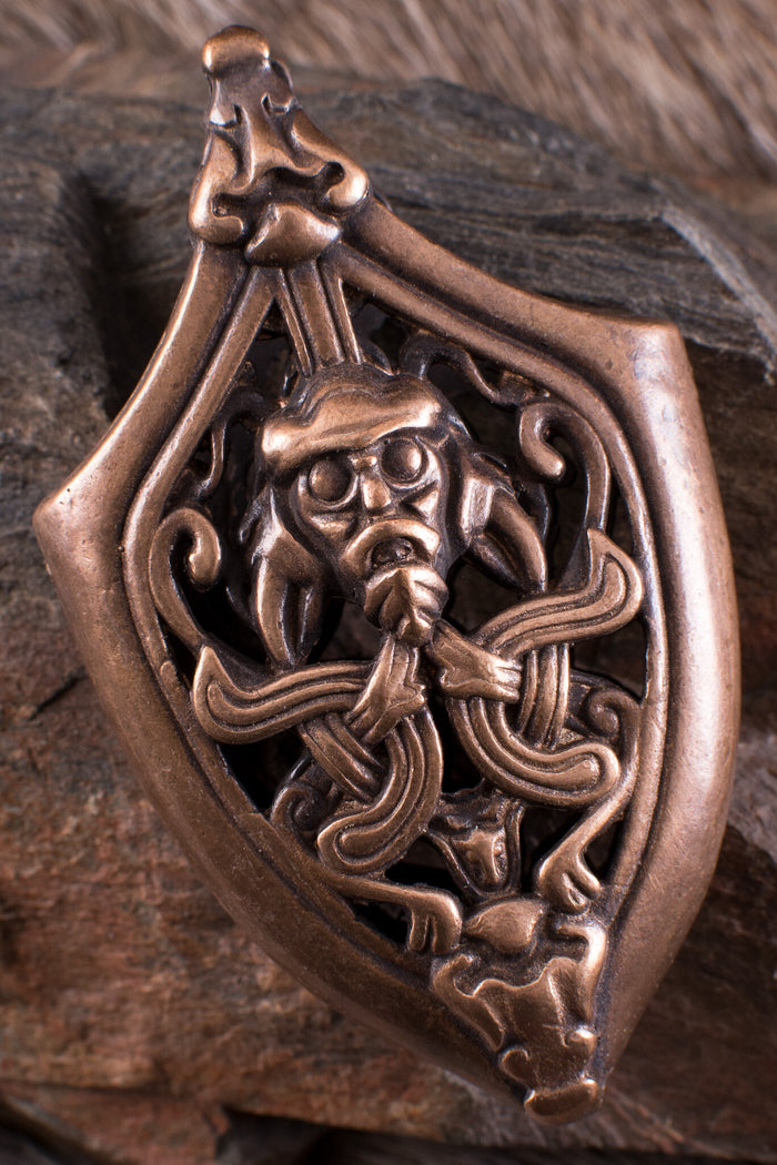 Viking scabbard chape Hedeby