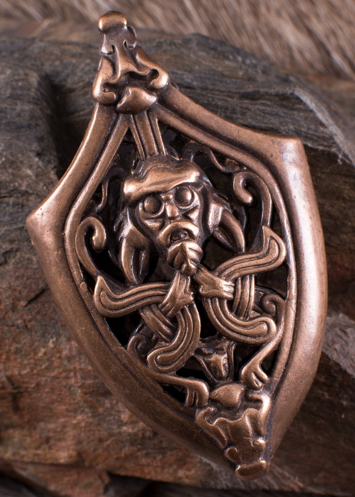 Viking scabbard chape Hedeby