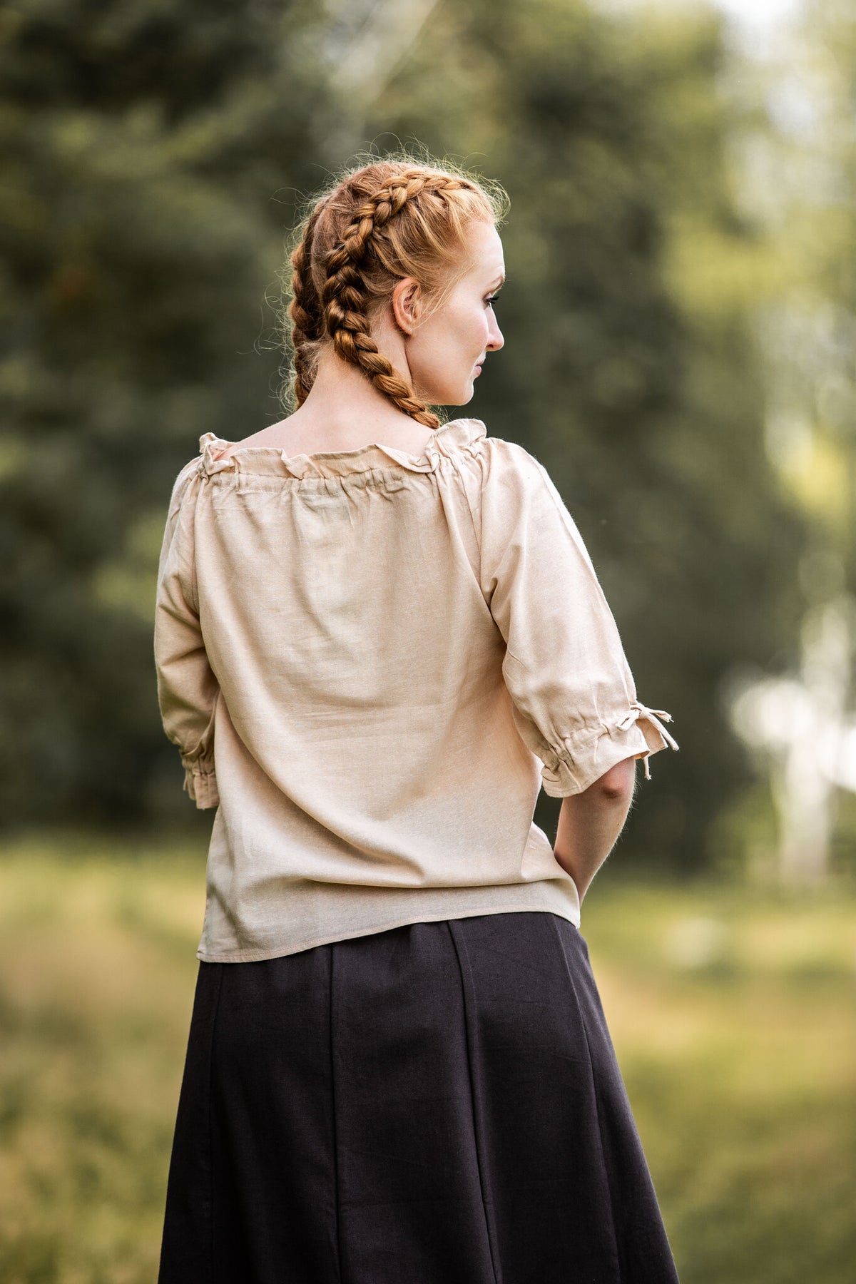 Baroque blouse Julia natural