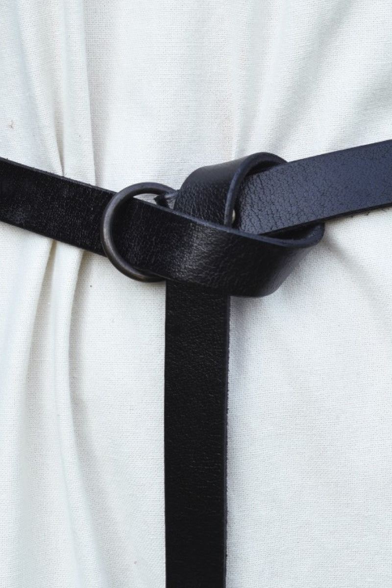 Ringgürtel, 190 cm, schwarz