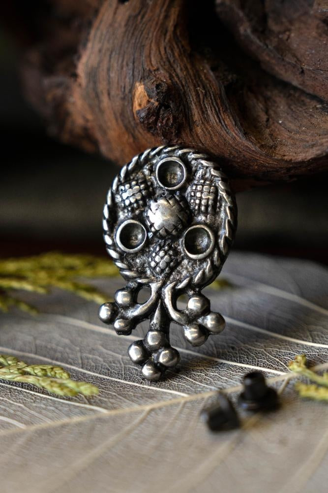 Renesansowe okucie pasa Londyn, posrebrzane