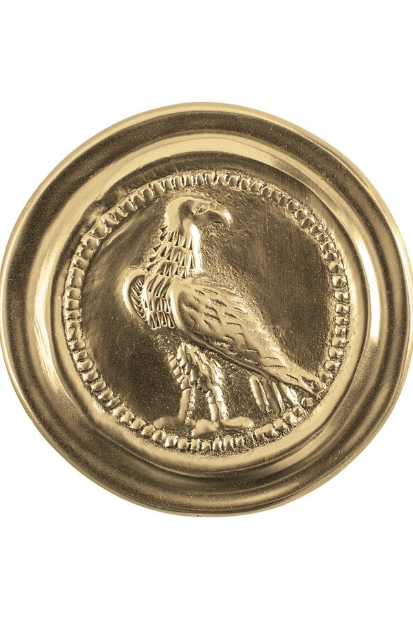 Roman phalera small eagle gold colour