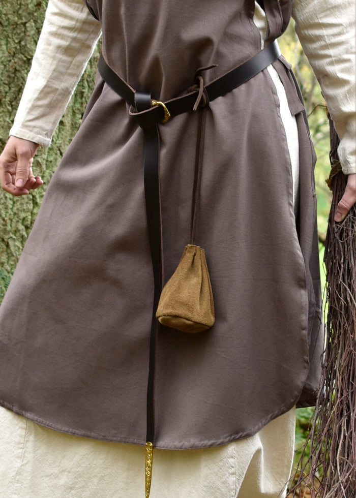 Historical leather pouch