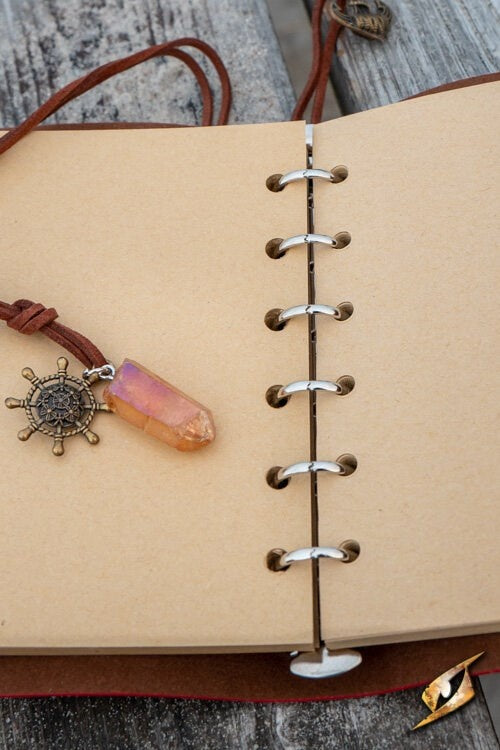 Pirate diary red