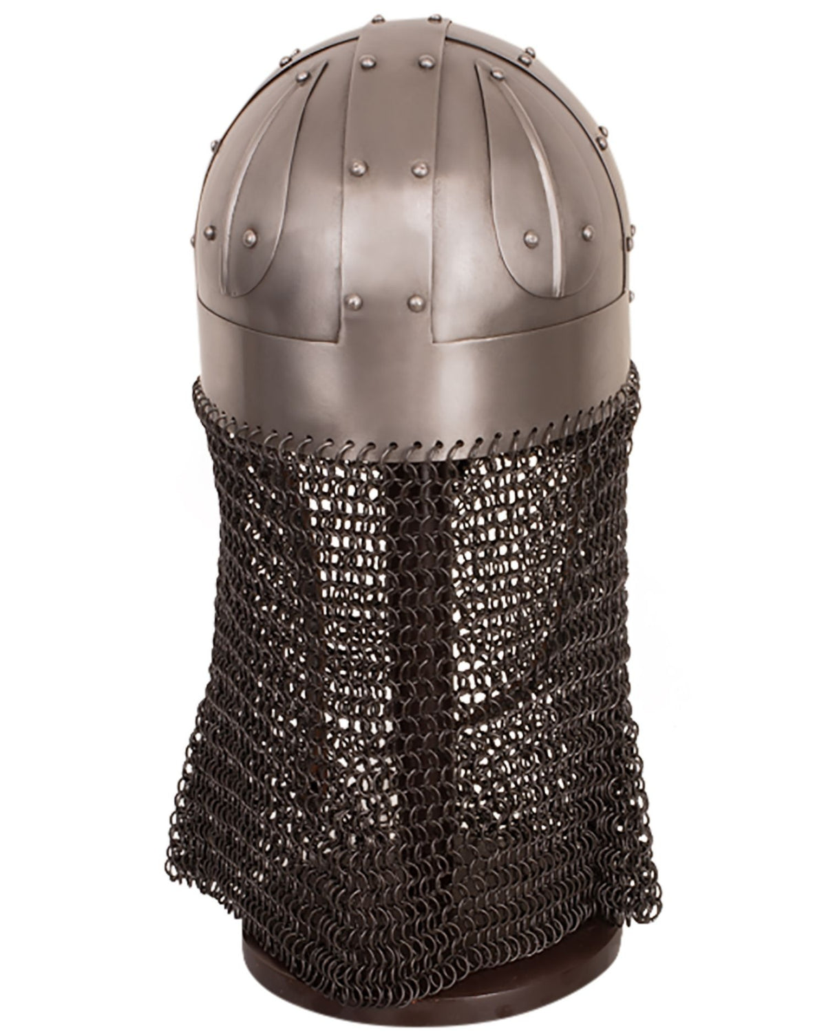 Ulfrik Viking helmet with aventail, 1-1.2 mm